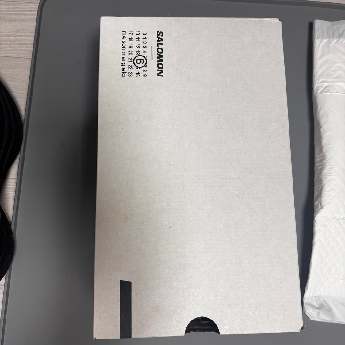 살로몬 x MM6 메종 마르지엘라 스펙터 2 블랙 240 상품이미지8