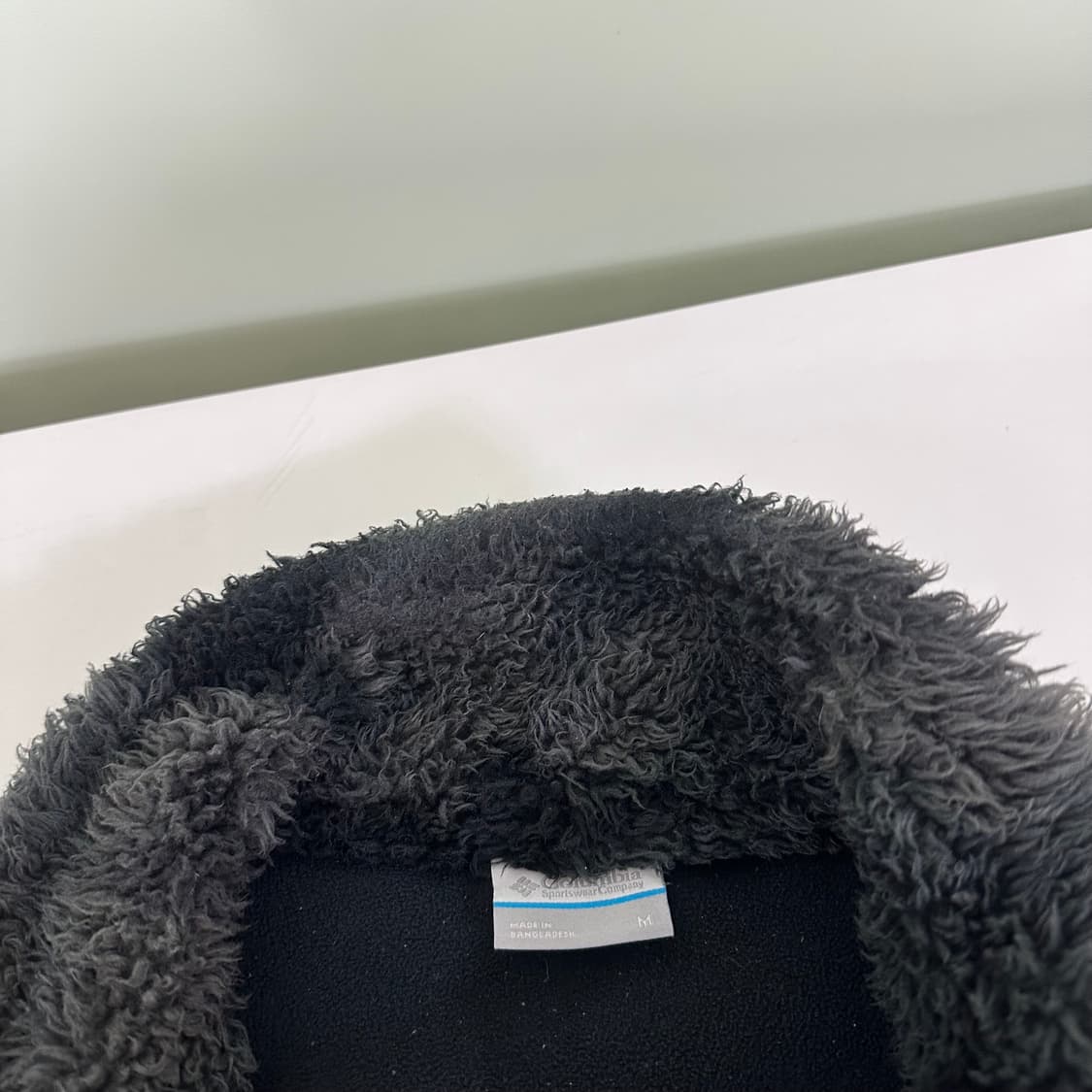 M 컬럼비아 블랙 카모 밀리터리 후리스자켓 상품이미지6