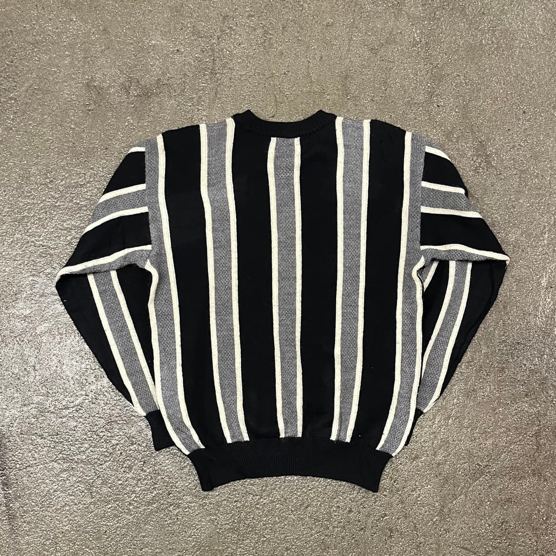 80-90s 입생로랑 스트라이프 울 니트 (100-105) 상품이미지4