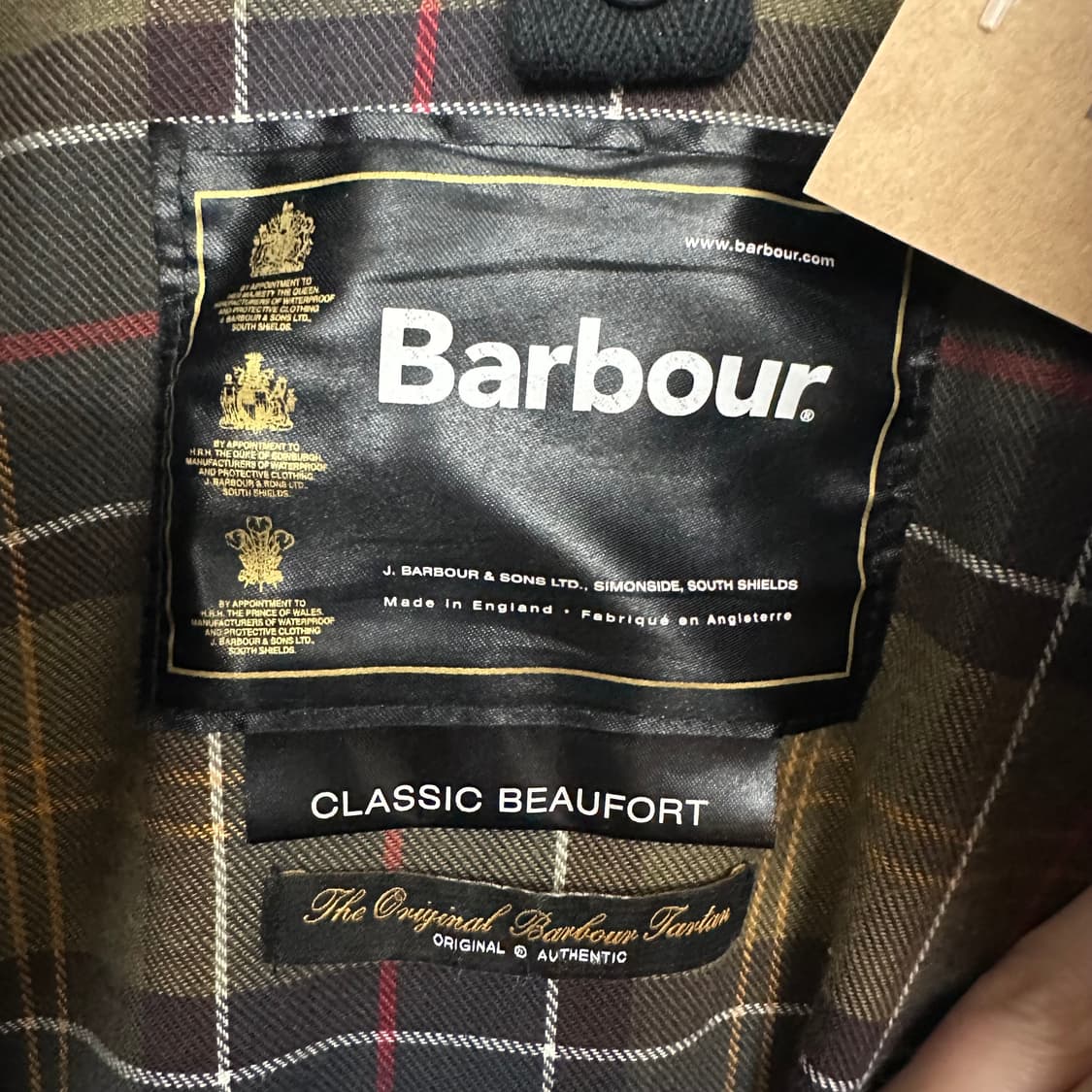 바버 클래식 뷰포트 왁스 자켓 ‘세이지’ 상품이미지6