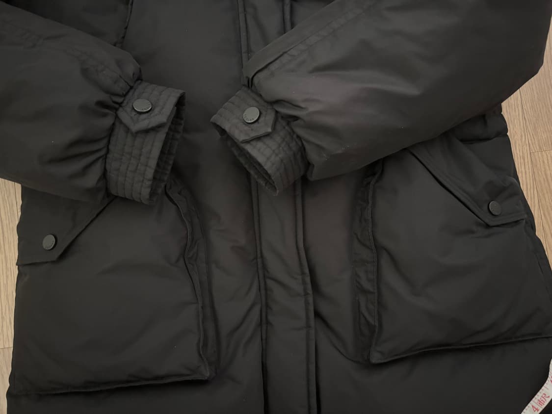 상태최상 에고이스트 사가퍼 중기장 야상형 패딩 55 상품이미지6