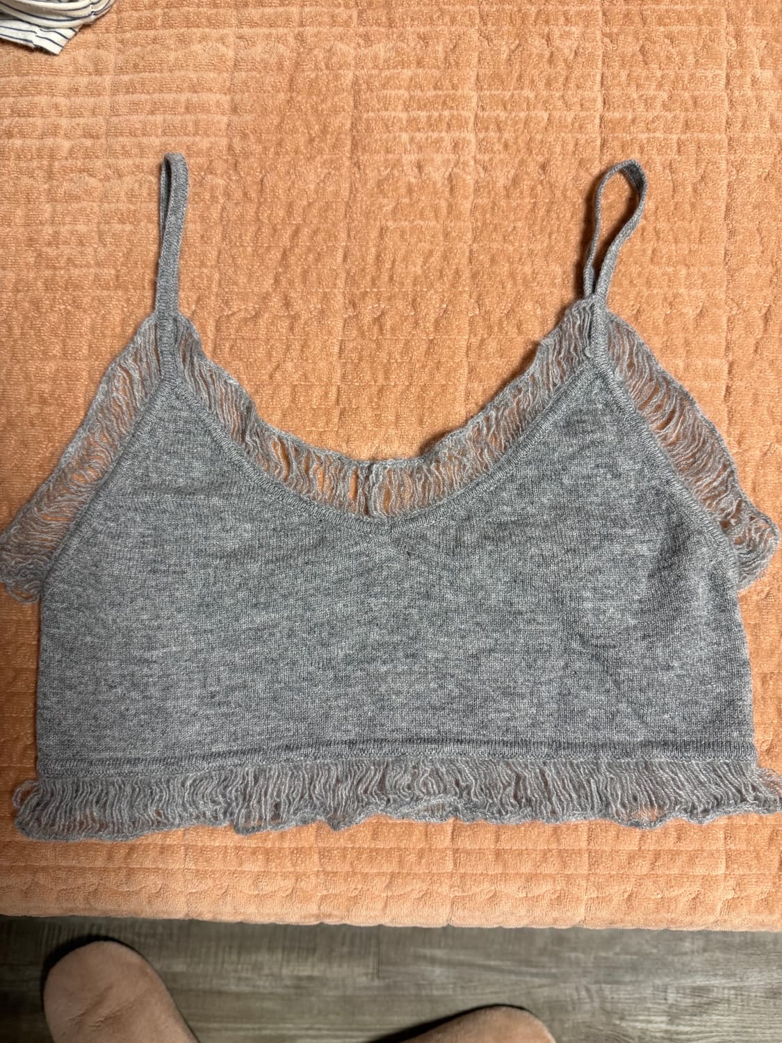 아틀리에 에디션 캐시미어 프릴 뷔스티에(그레이) 상품이미지6