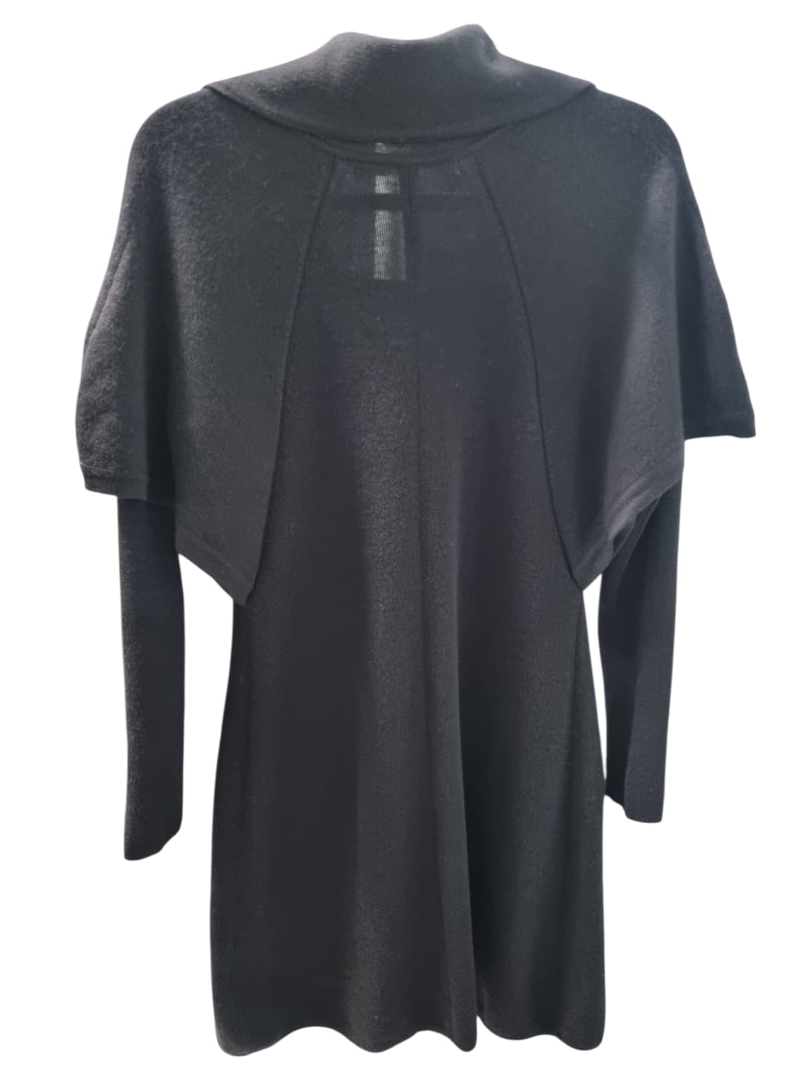 레니본 케이프 장식 울 가디건 90 상품이미지2