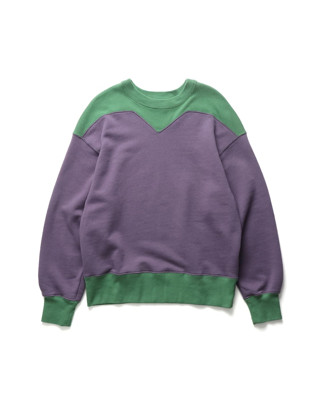 빔즈보이 BEAMS BOY 2 Tone Crew Sweat 상품이미지1