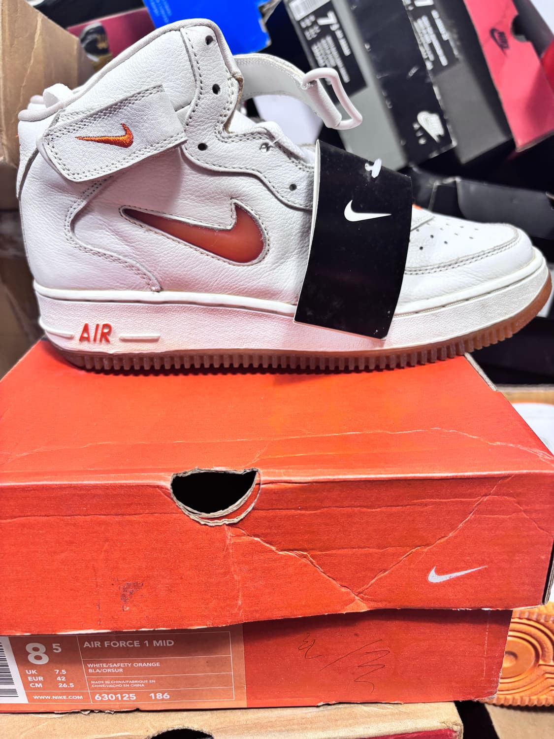 나이키 에어포스1 흰주 2001 신품 상품이미지2