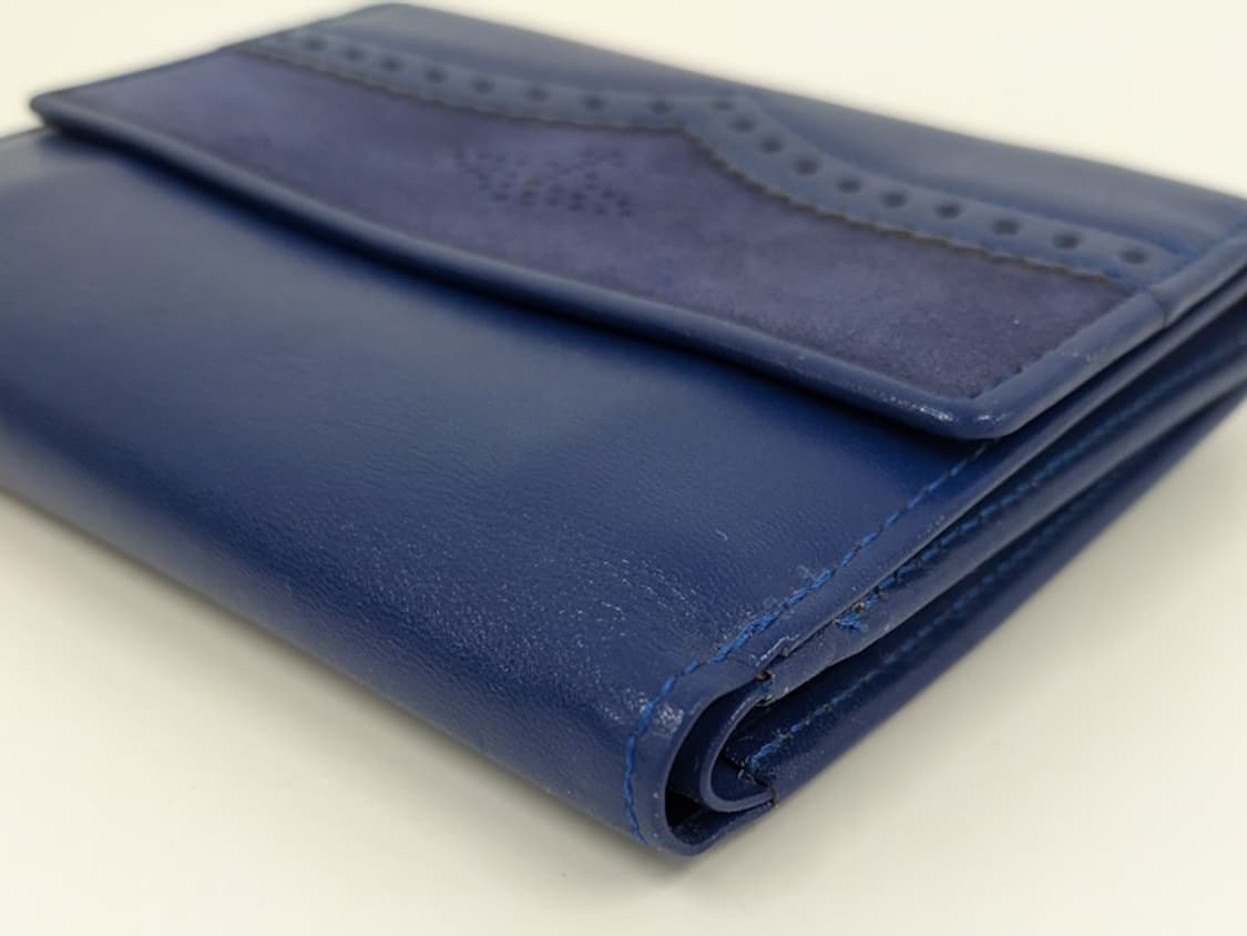 비비안 웨스트우드 가죽 지갑 블루 상품이미지4