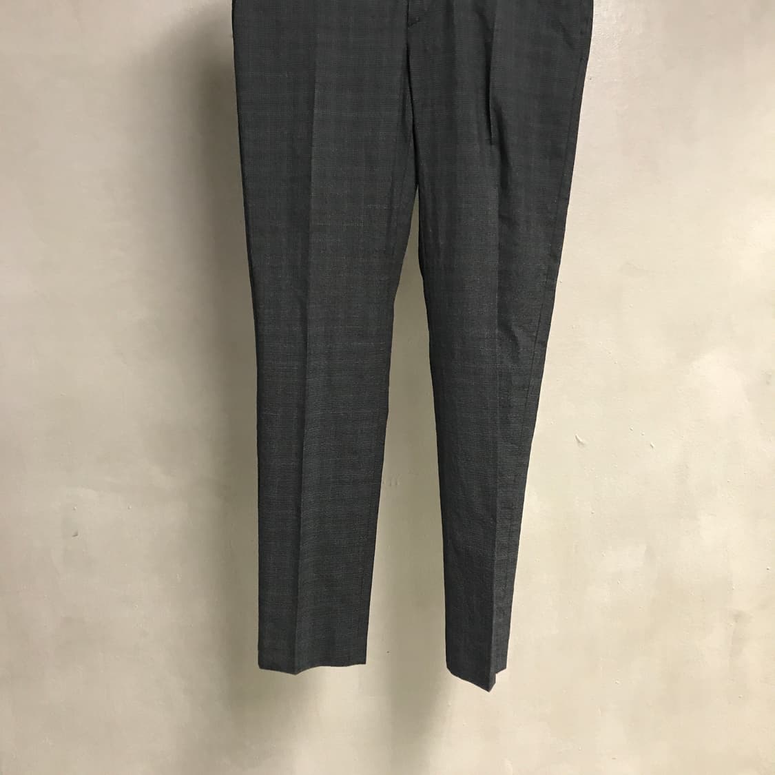 YSL 입생로랑 잔체크 울 슬랙스 50 상품이미지3