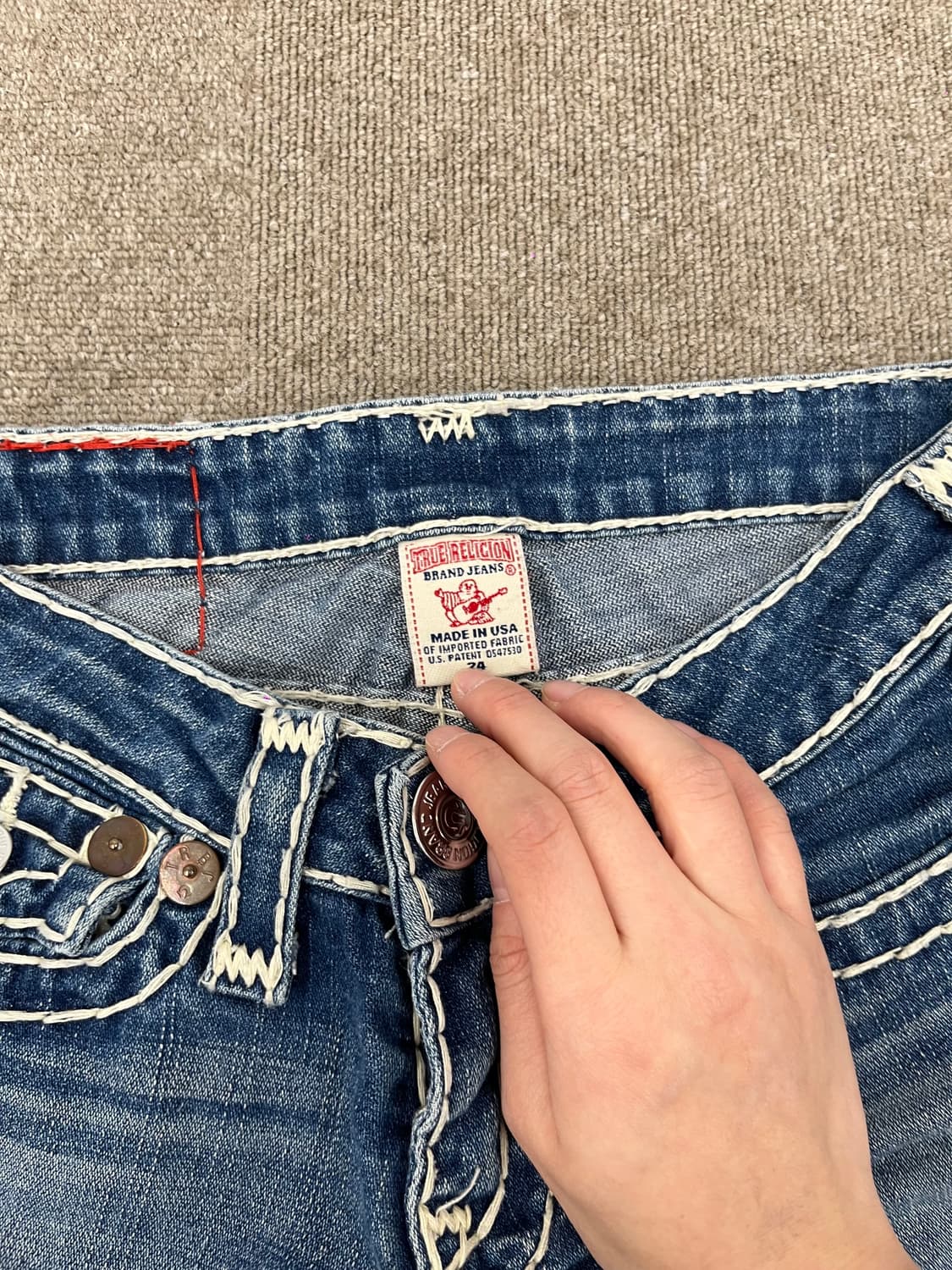 TureReligion stitch jeans 상품이미지6