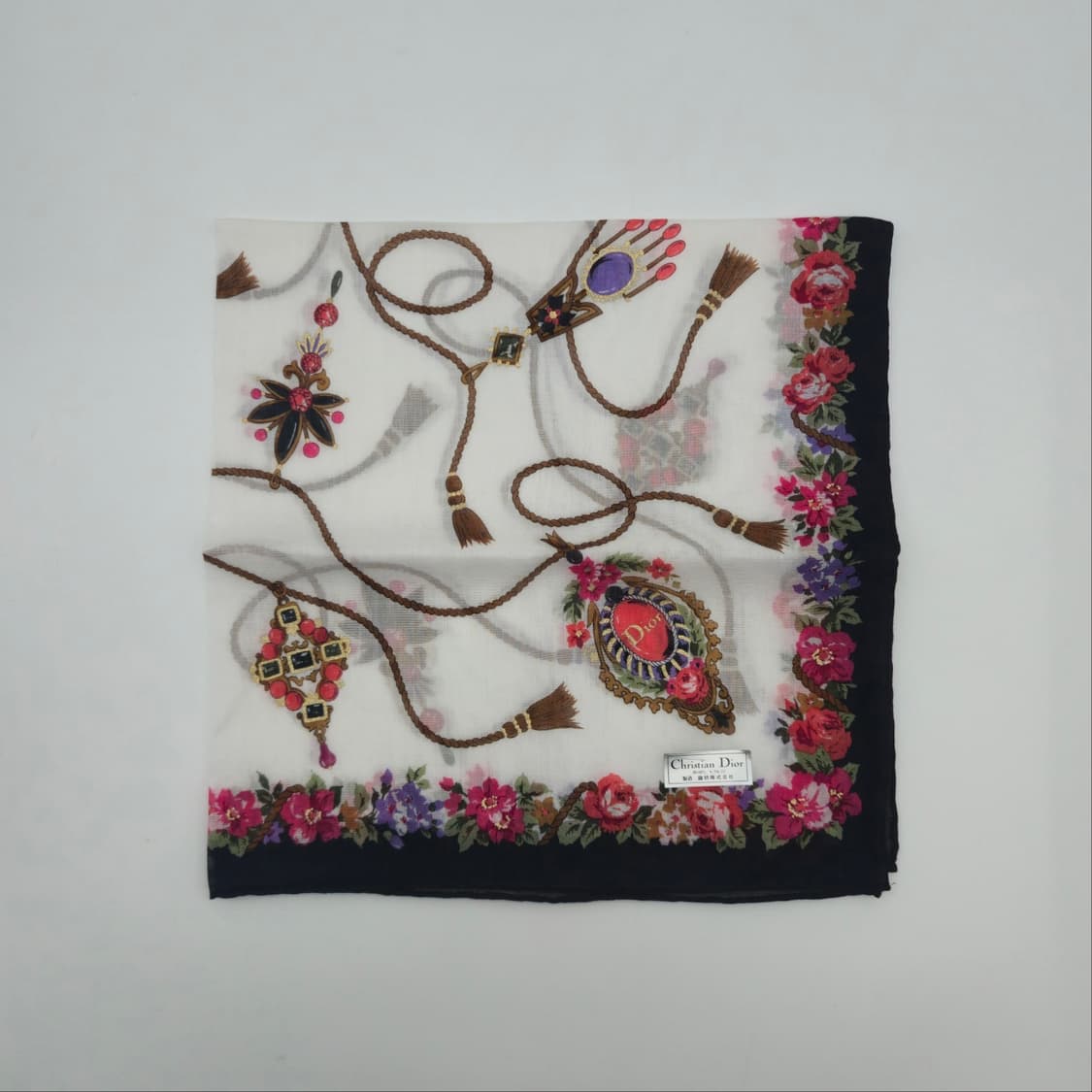 DIOR 디올 손수건 스카프 [CFSB11735-1228-03] 상품이미지3