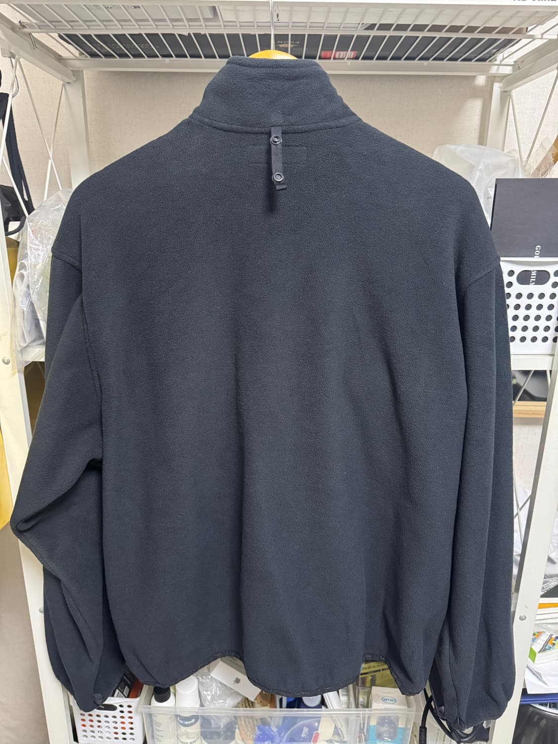 [M] 슈프림 투인원 고어텍스 폴라텍 라이너 자켓 블랙 판매해요 상품이미지8