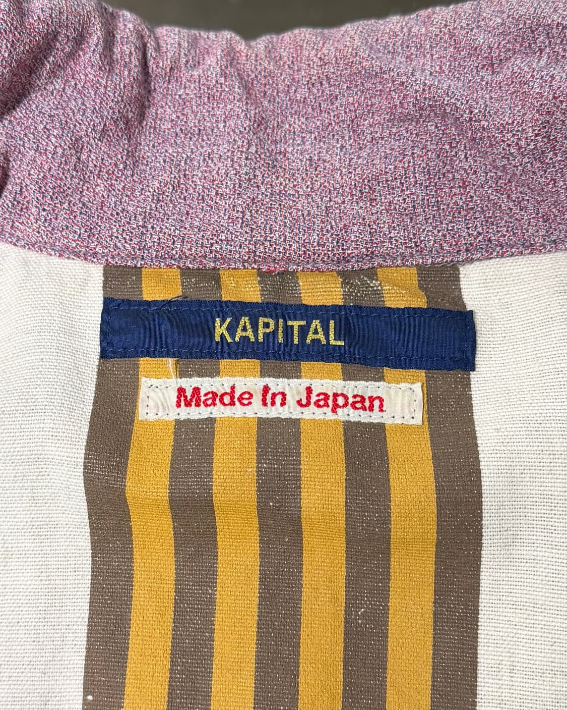 캐피탈 핑크 코듀로이 카라 코트 상품이미지8