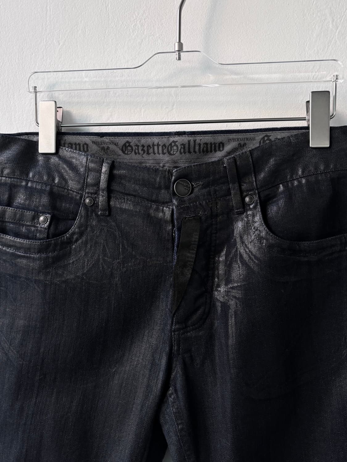 (예약중) 존 갈리아노 코팅 진 상품이미지3