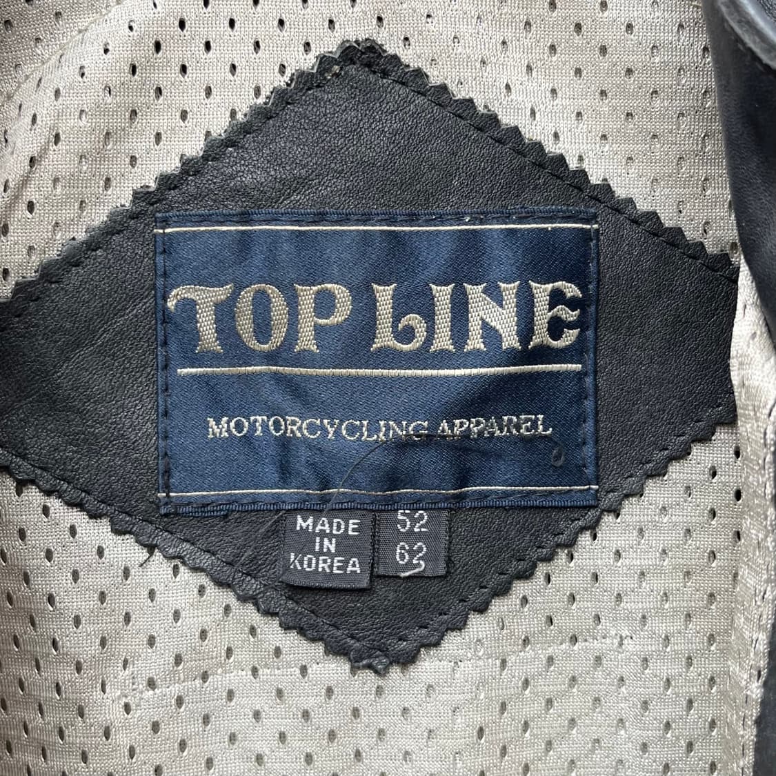 90s 빈티지 올드 가죽 레이싱 자켓 (95) 상품이미지6