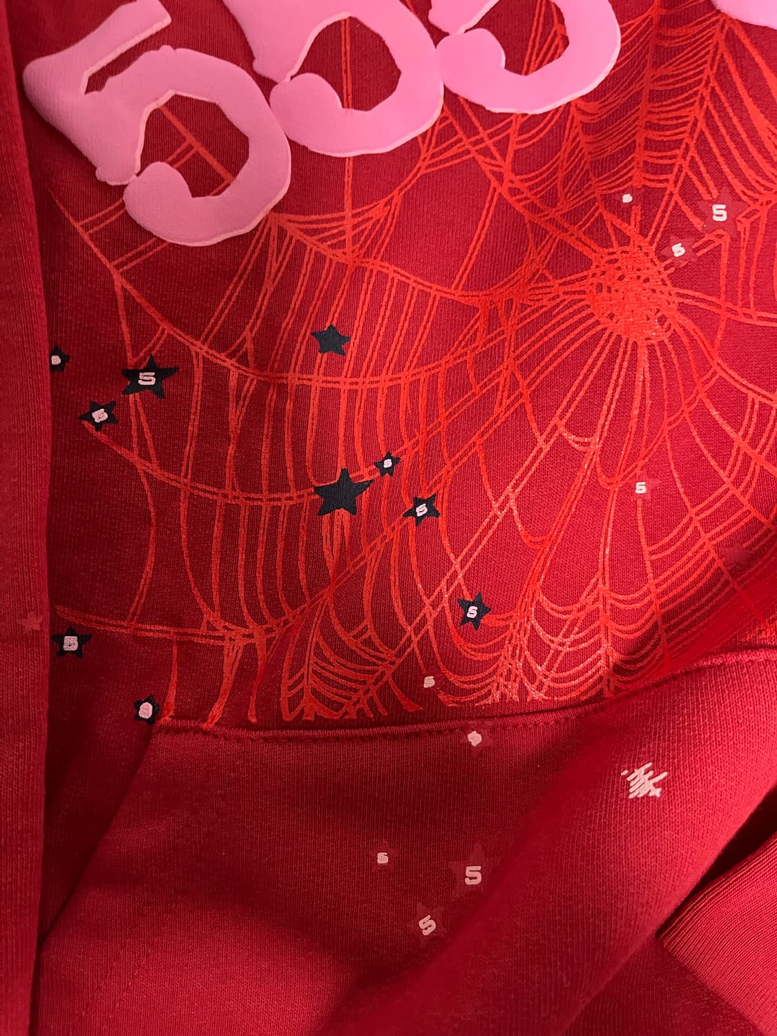 sp5der Red Hoodie  상품이미지7