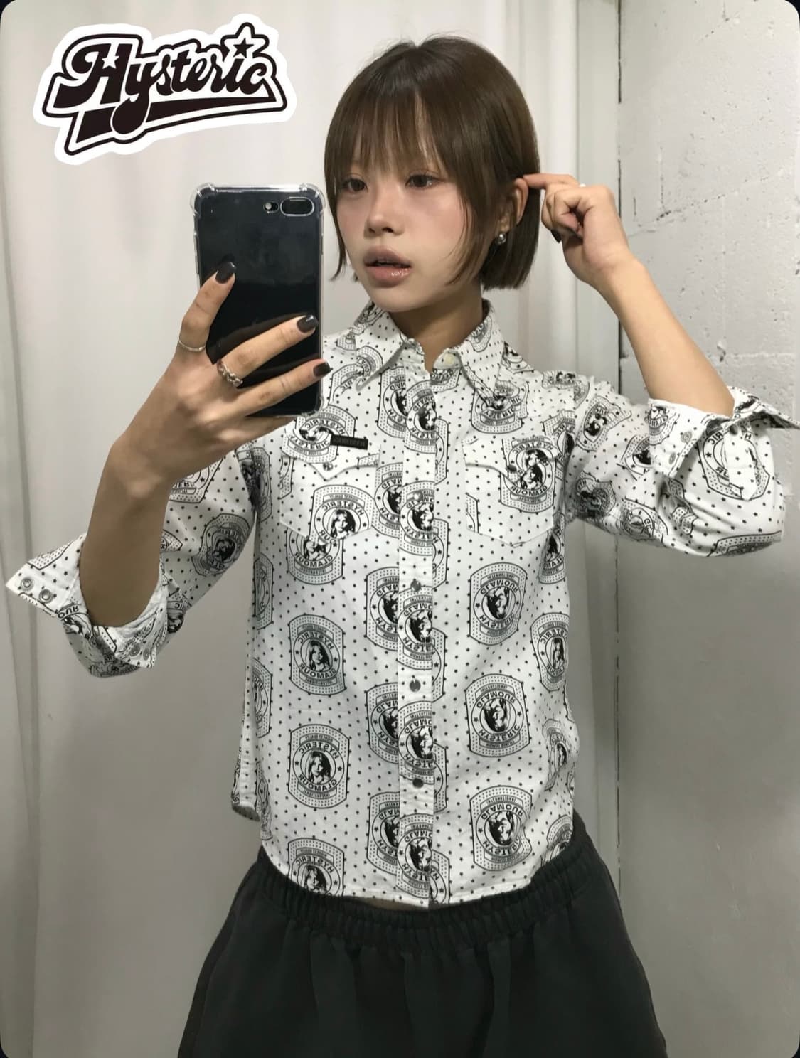 🐻‍❄️히스테릭 글래머 그래픽 패턴 셔츠 🐻‍❄️ 상품이미지1