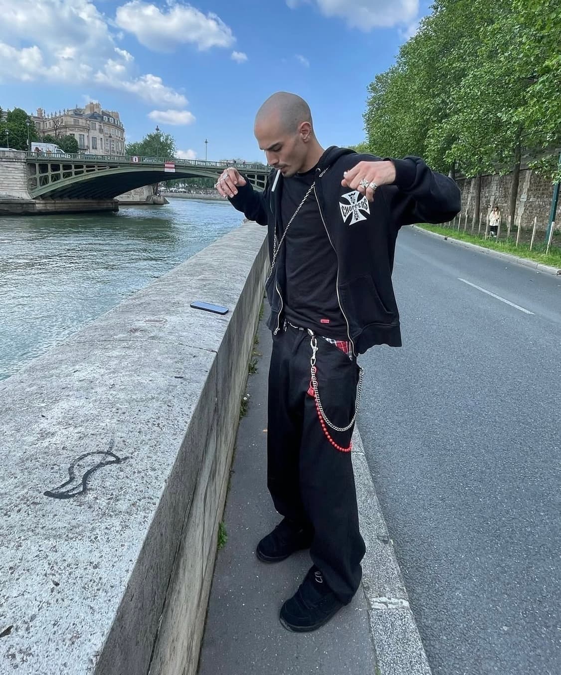 (L)West Coast Choppers 웨스트코스트차퍼스 후드집업 상품이미지1