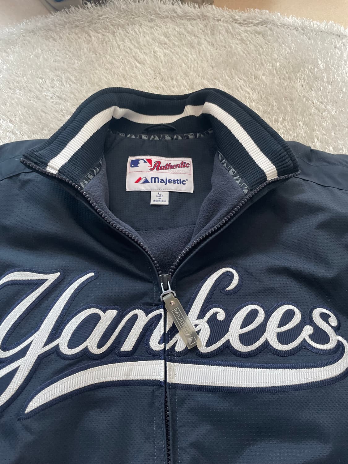 오왼 뉴욕 양키스 마제스틱 자켓 L사이즈 상품이미지3