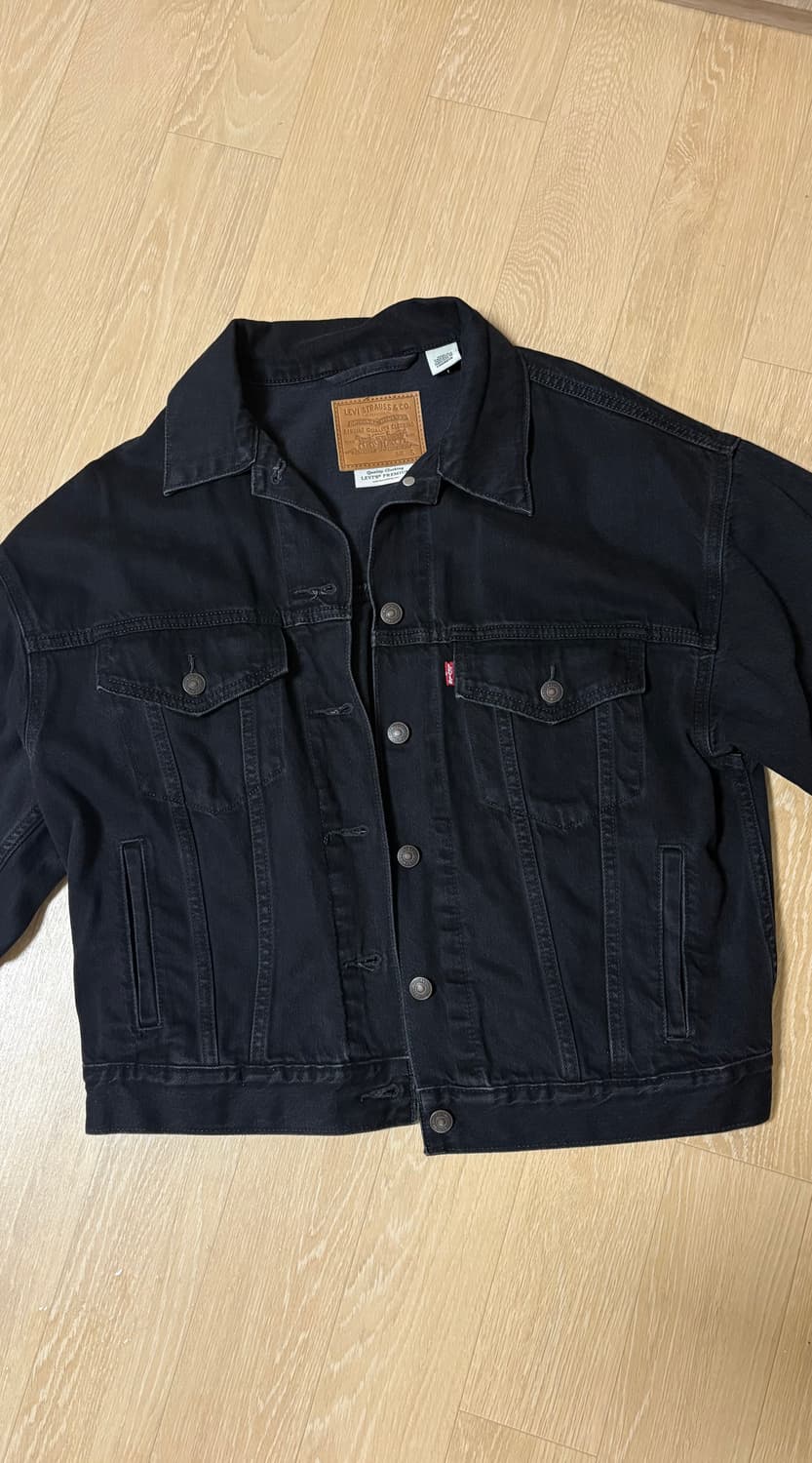 리바이스 흑청 데님 자켓 상품이미지1