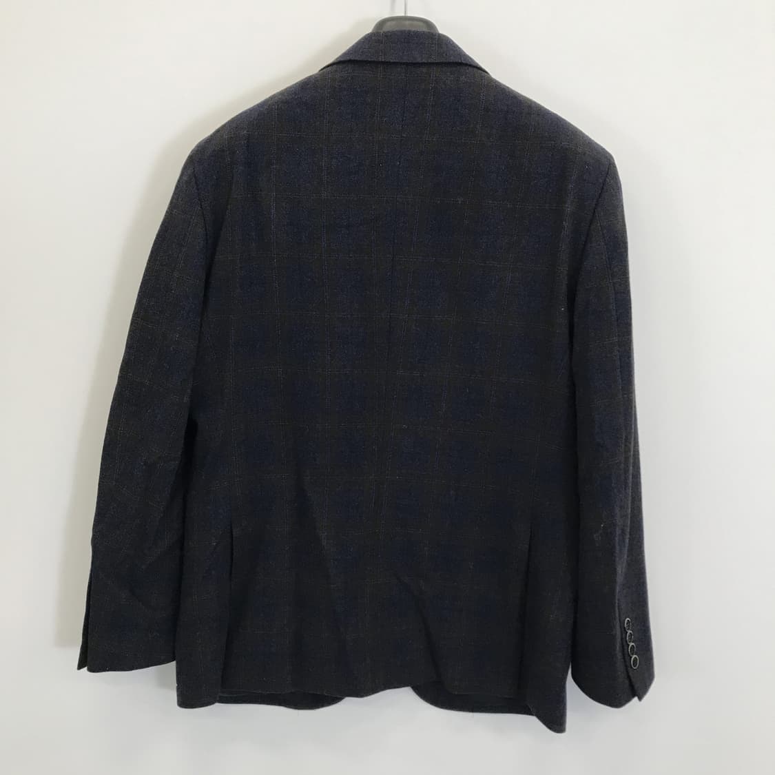 마에스트로 울 캐시미어 체크모직자켓 [100] 상품이미지4