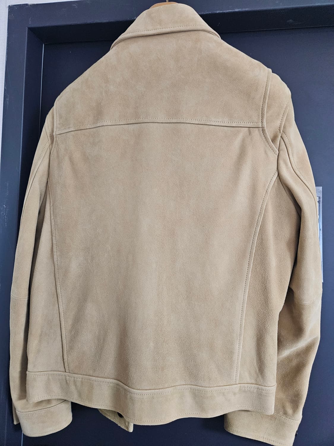 느와르라르메스 스웨이드 트러커 자켓 상품이미지4