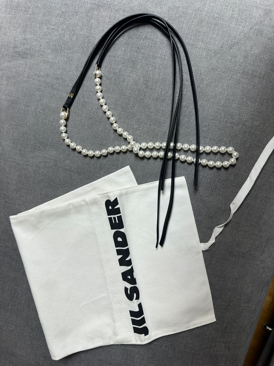 넘버프로젝트 램 레더 진주벨트 상품이미지6