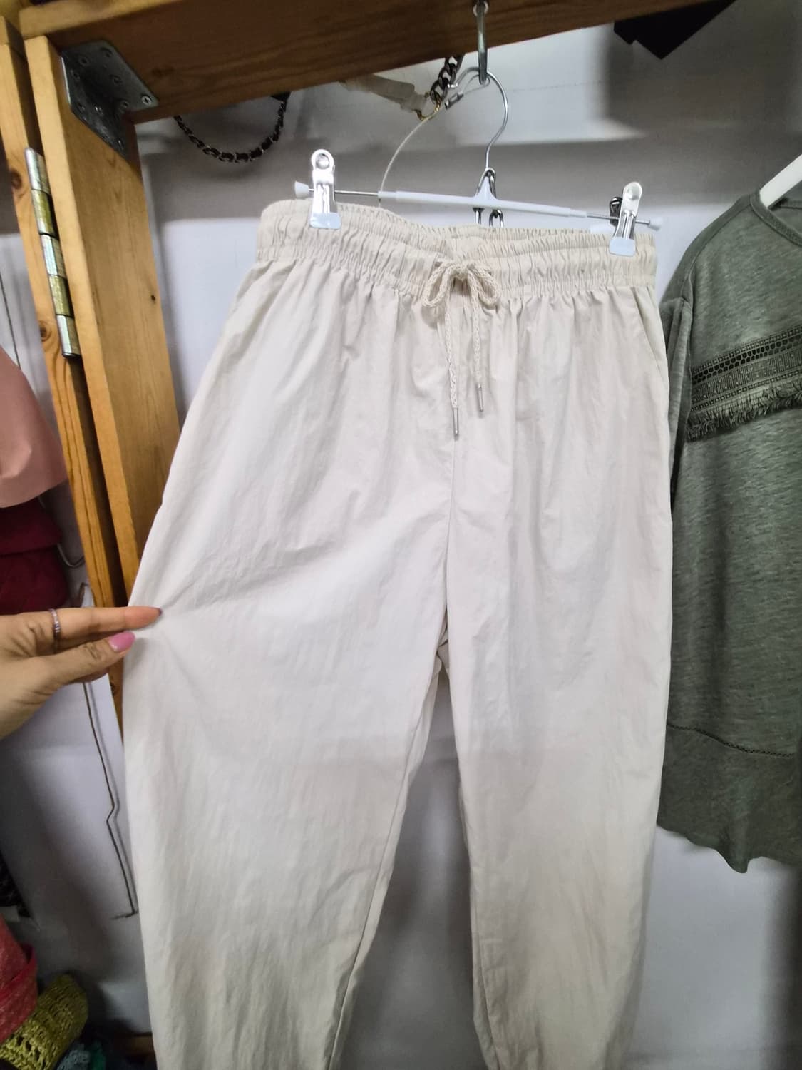 손정완 린넨티. 바지락 얄상조거 팬츠 상품이미지8