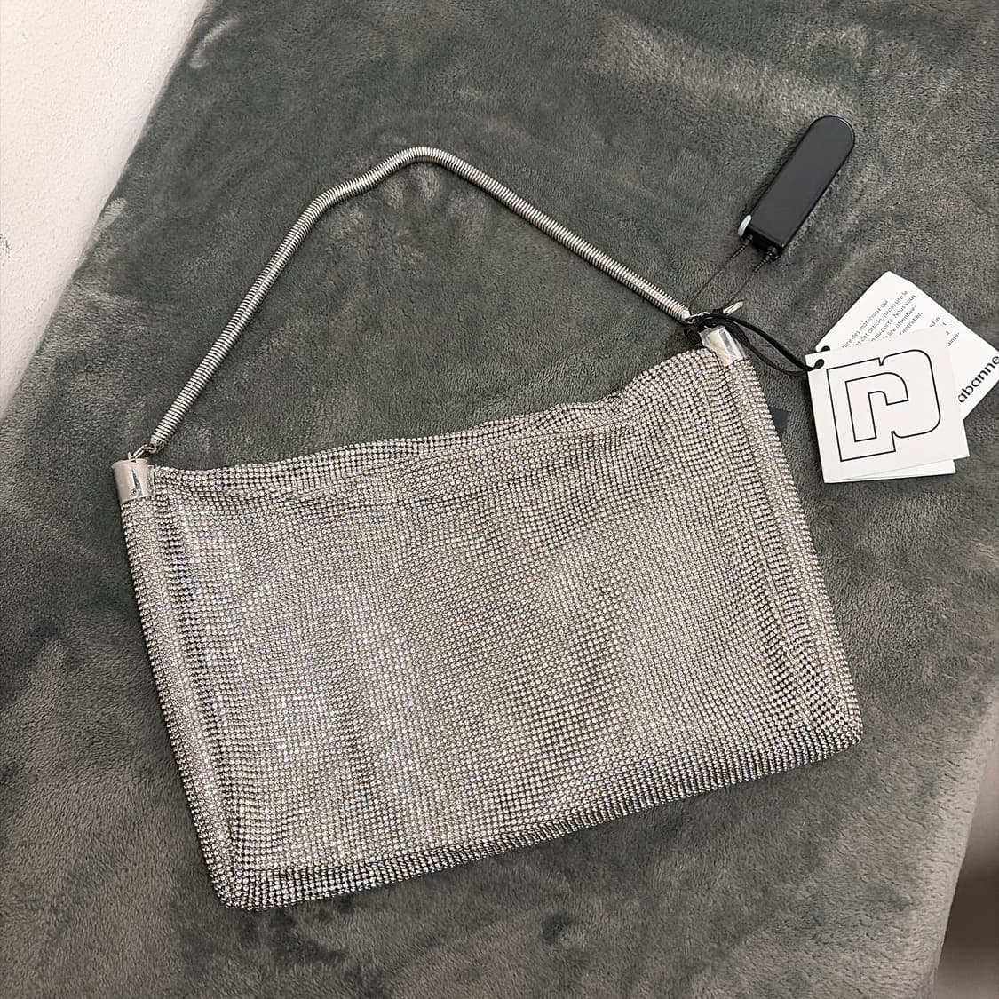 (정품/새상품) paco rabanne 파코 라반 여성 크리스탈 핸드백 상품이미지1