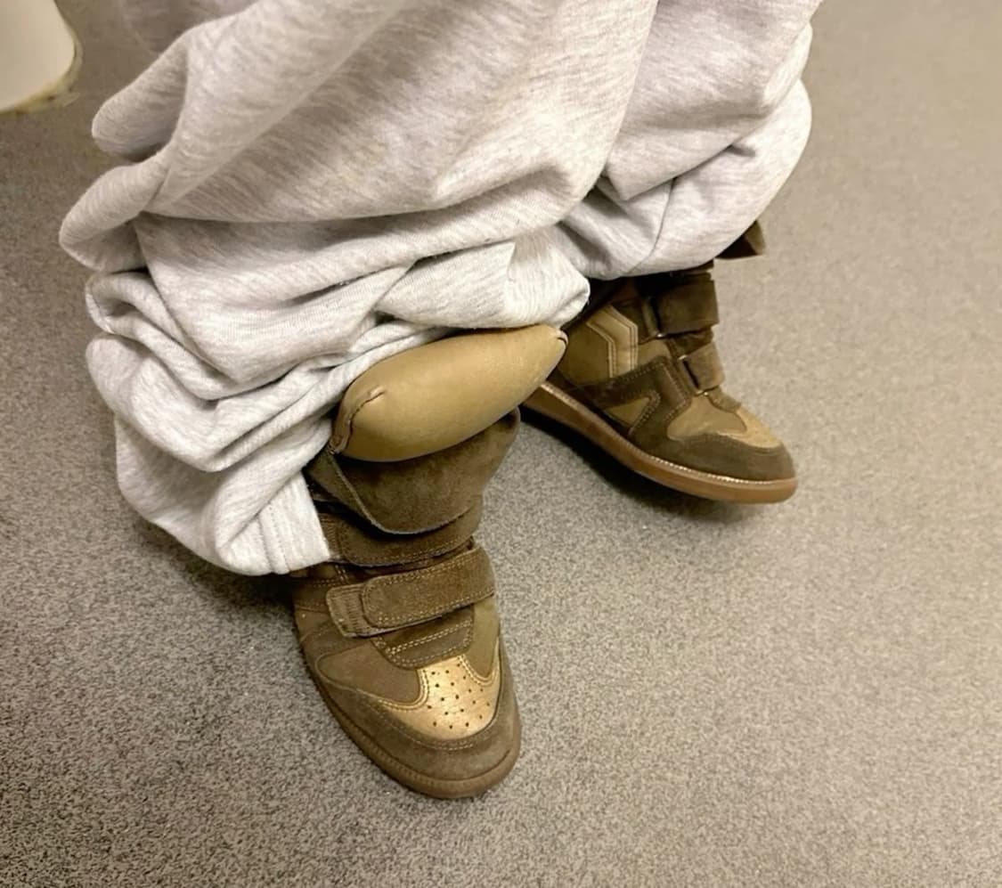 Isabel marant 베이지 스니커즈 상품이미지3
