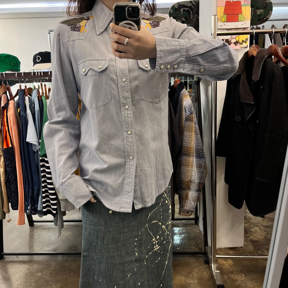 NEEDLES 셔츠 (S) 상품이미지2