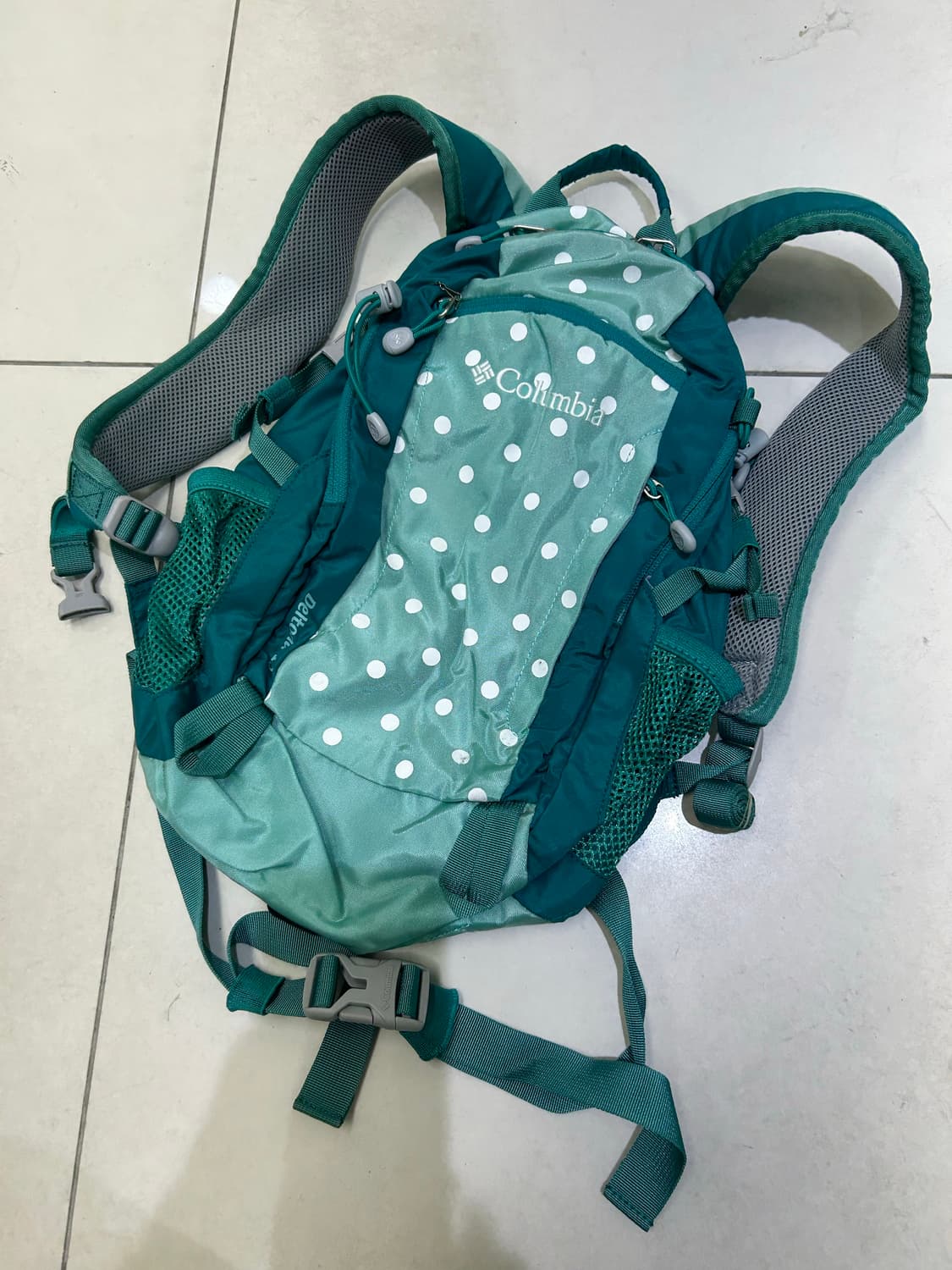빈티지 컬럼비아도트백팩 미니배낭 상품이미지2