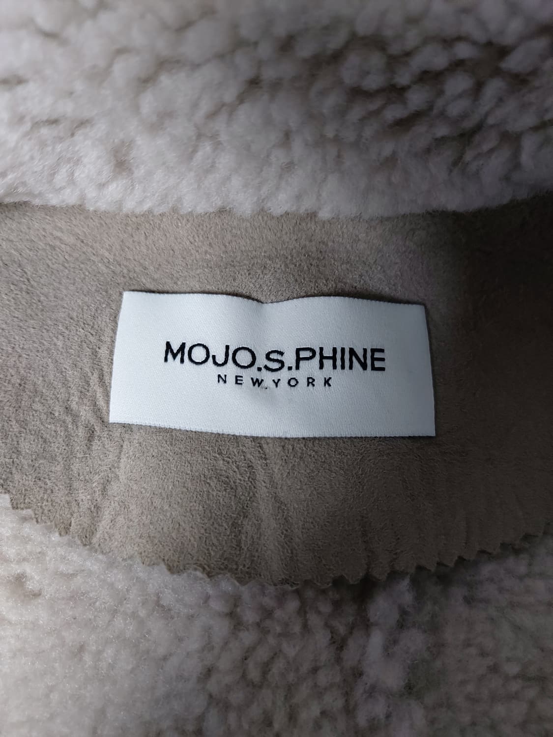 모조에스핀(MOJO.S.PHINE)리얼 롱 무스탕 코트(M) 상품이미지5