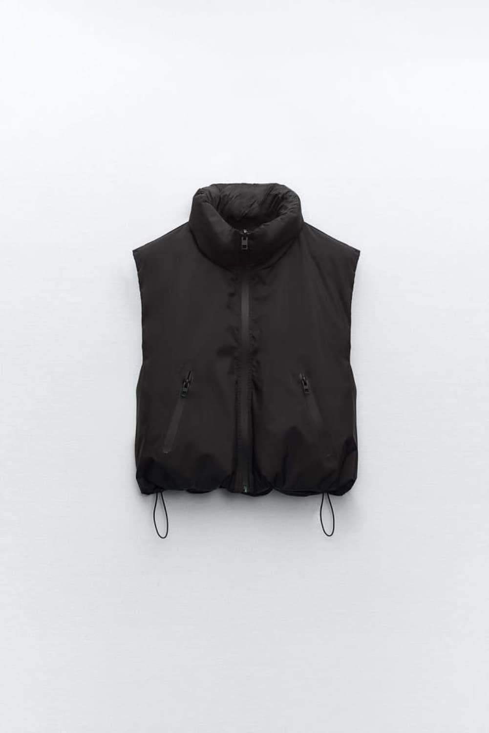 [L] 자라 우먼 리버시블 조끼 패딩 상품이미지2