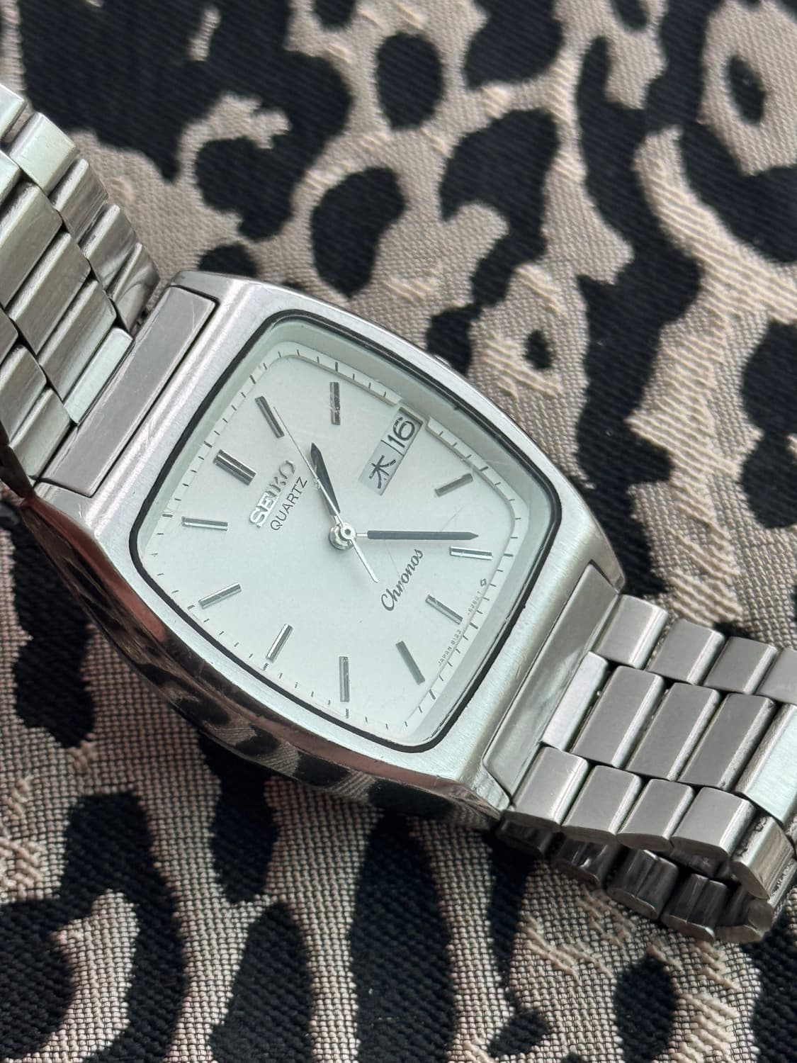 80s 빈티지 세이코 크로노스 쿼츠 상품이미지4
