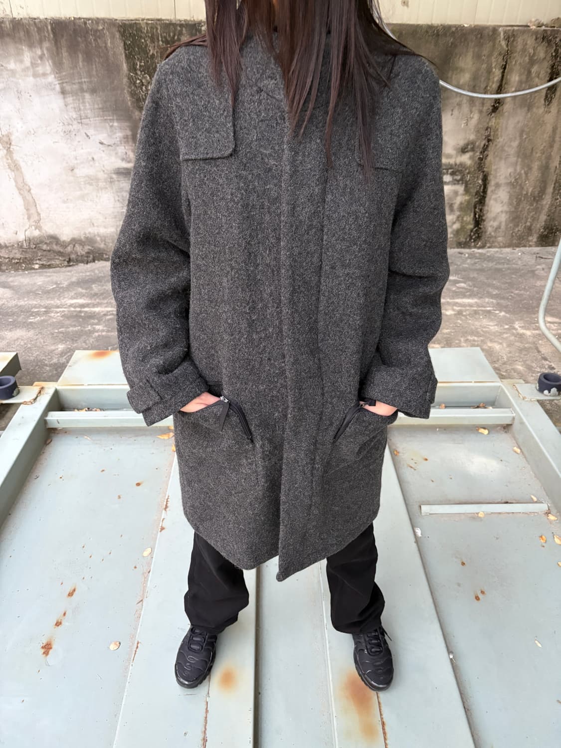 LES VIS a BOIS 울 싱글 코트 상품이미지1