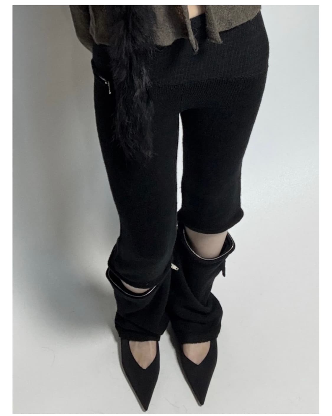 Devo 데보 투웨이 니트 팬츠 상품이미지5