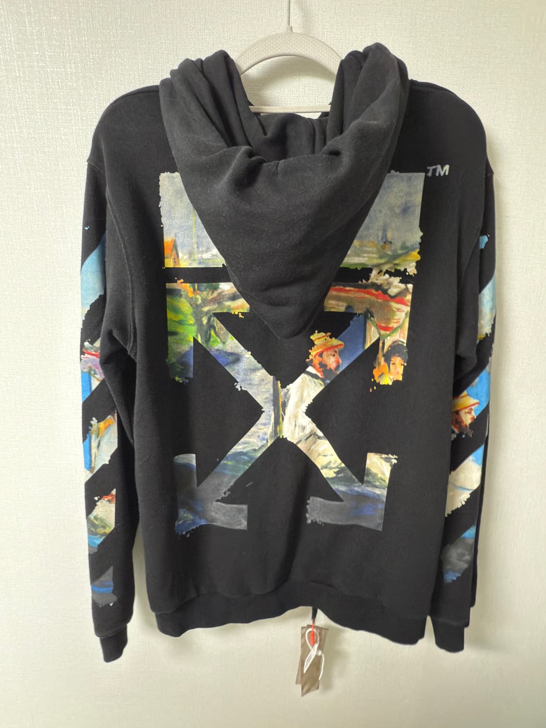 오프화이트 후드티m 판매합니다 상품이미지1