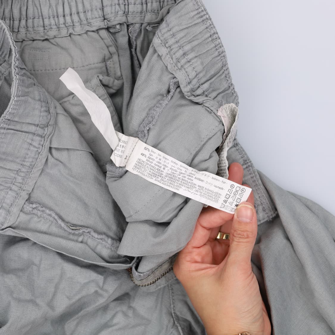 [13-14Y] 새상품 자라 키즈여성 밴딩 마 팬츠 1216H1 상품이미지6