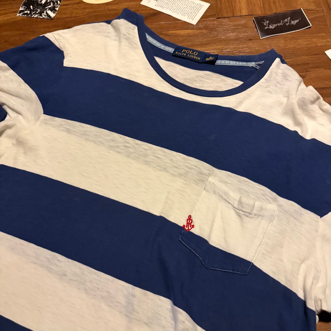 POLO RALPH LAUREN 마도로스 스트라이프 니트 티셔츠 상품이미지2