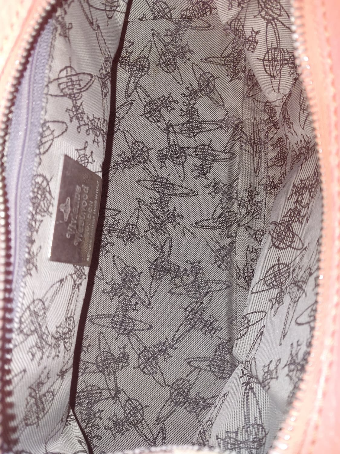 비비안웨스트우드 ORB 아가일 종가방 상품이미지7