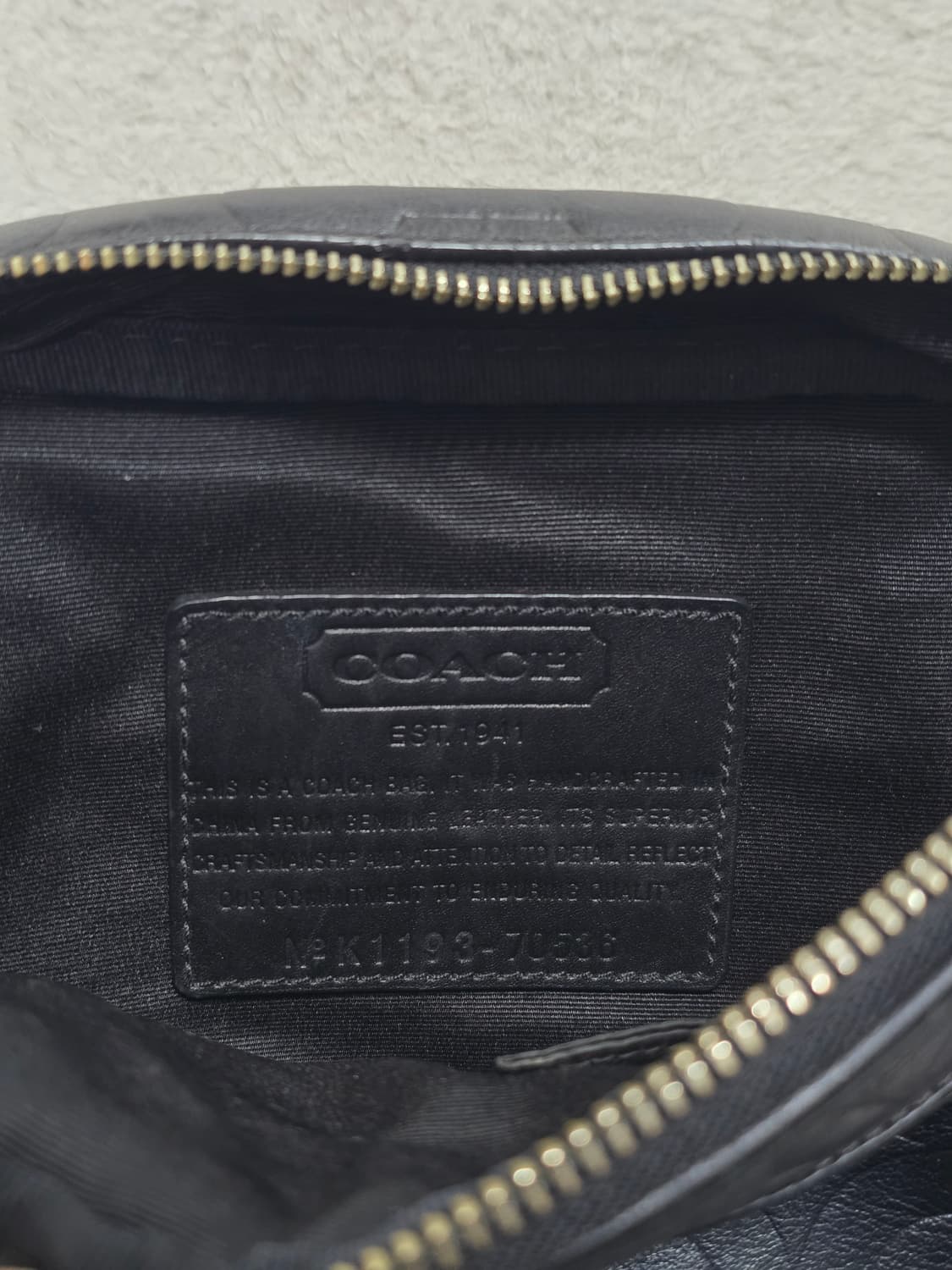 코치 COACH 옵아트 소가죽 메신저백 숄더백 크로스백 상품이미지6