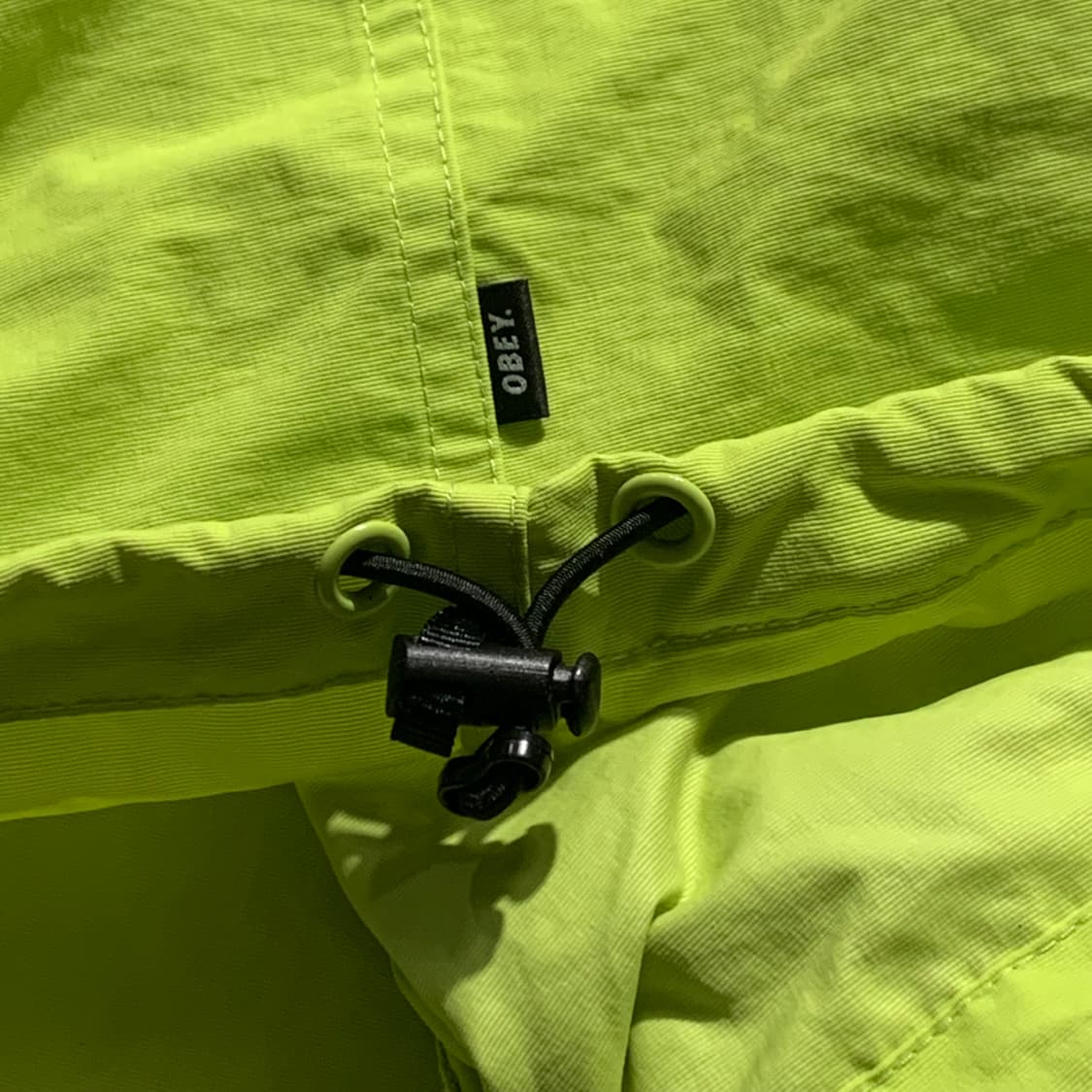 오베이 나일론 라임 자켓 상품이미지6