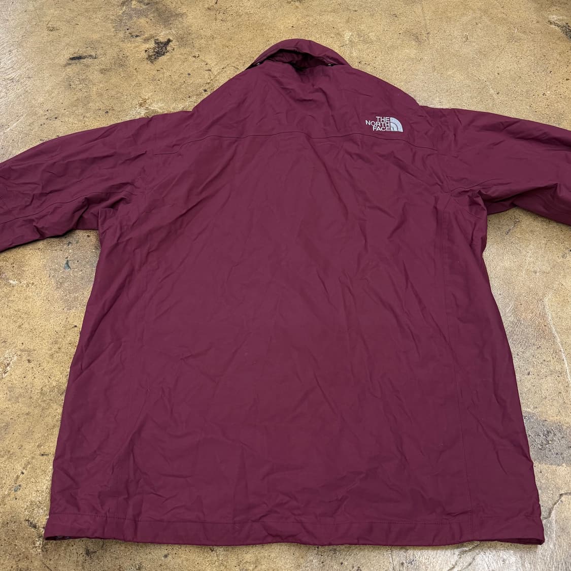 [정품/XL] 노스페이스 바람막이 자켓 버건디 b18 상품이미지4