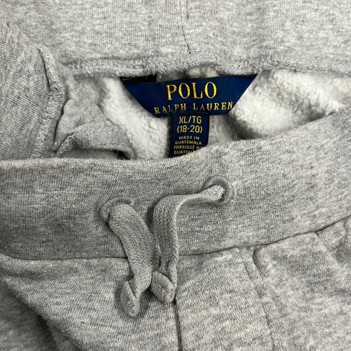 [정품/XL] 폴로 랄프로렌 멀티로고 트레이닝 팬츠 회색 b17 상품이미지4