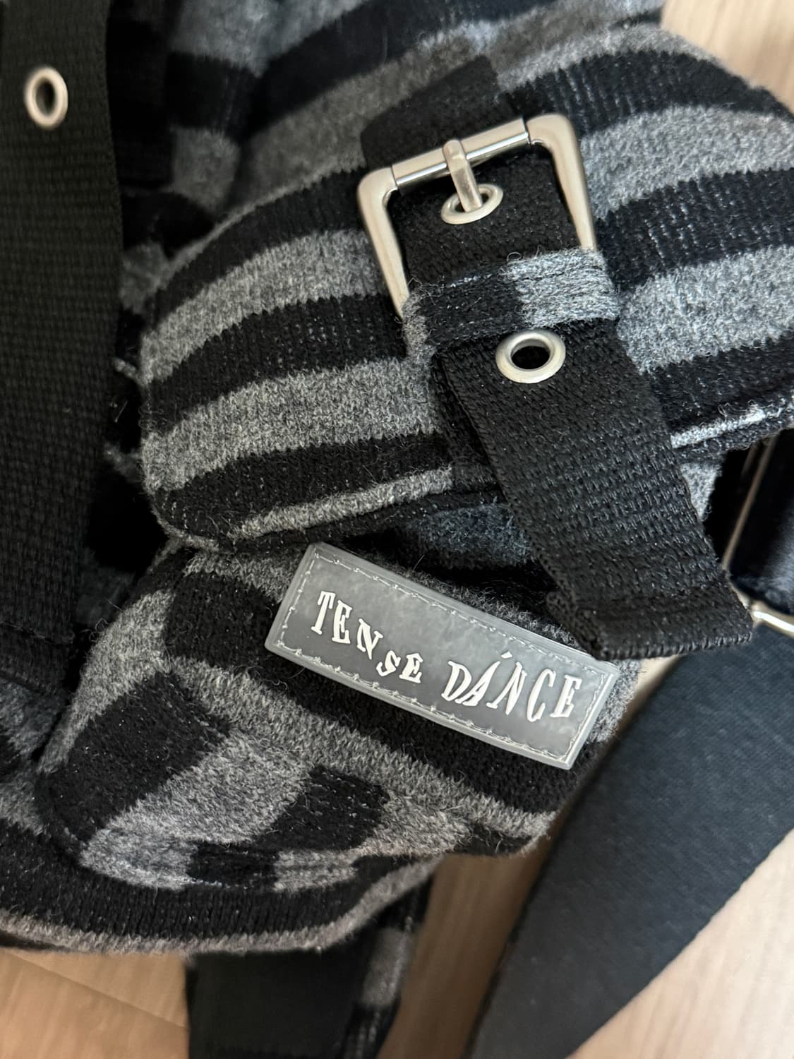 파히섬 텐스댄스 울 스트라이프 백팩 가방 상품이미지5