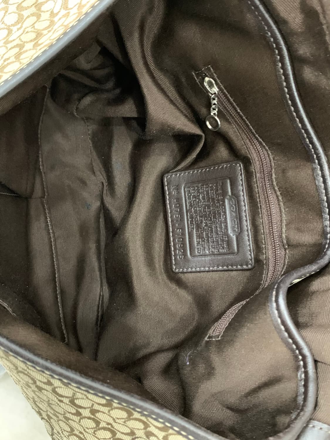 Y2K 🤎👜 코치 브라운 소호 숄더백 상품이미지7