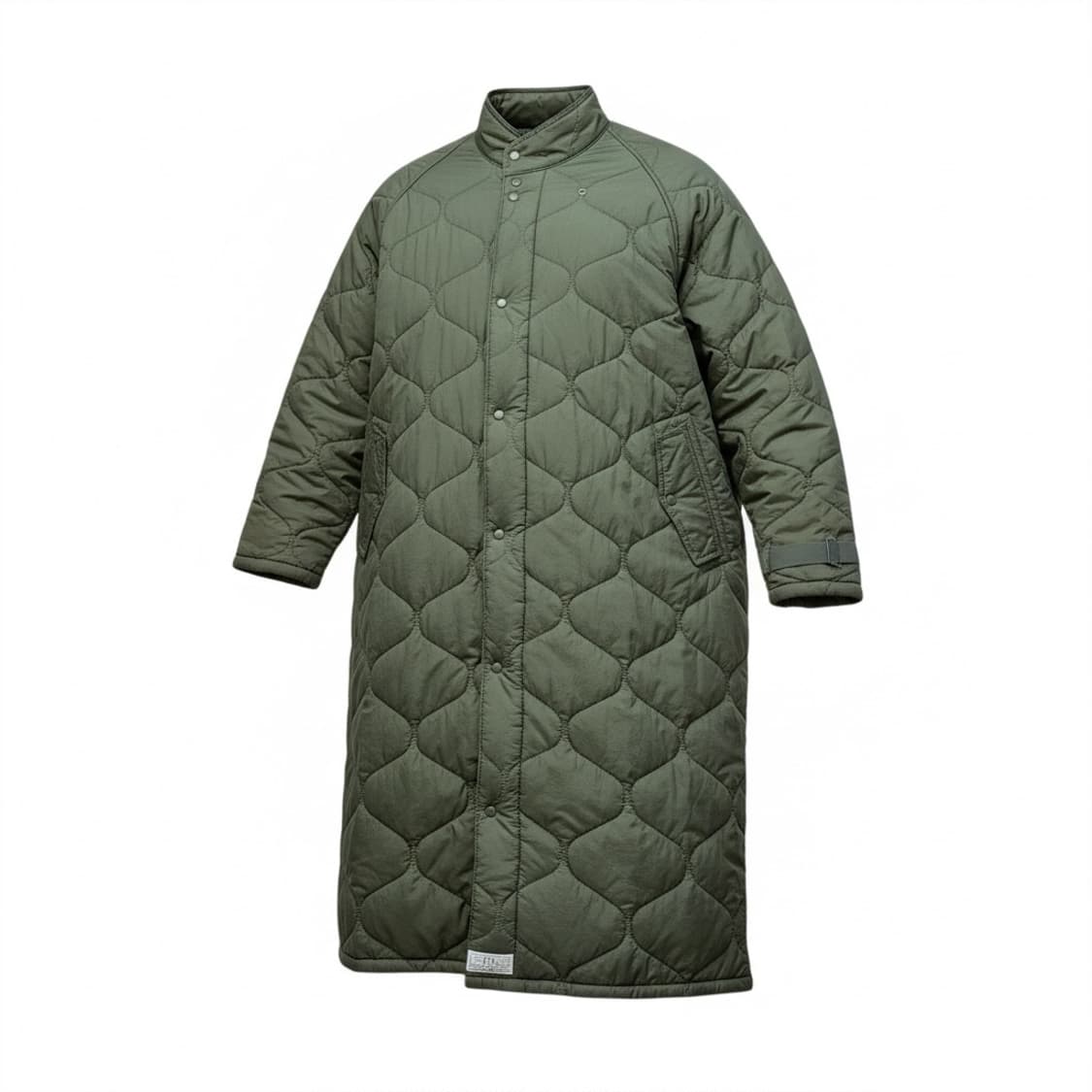 YSTD 오버사이즈 퀄팅 롱 자켈 상품이미지1