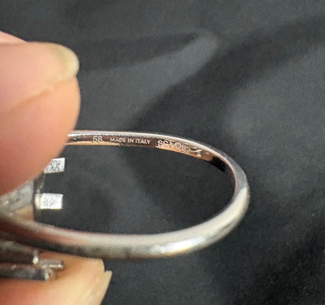 CELINE Teardrop Ring Size: 58 상품이미지3