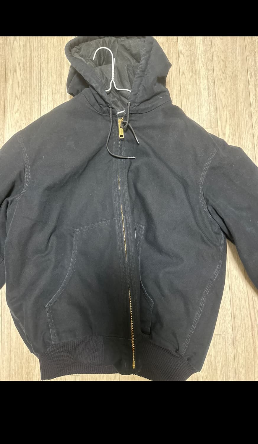 칼하트 덕액티브자켓 j140 블랙 상품이미지1