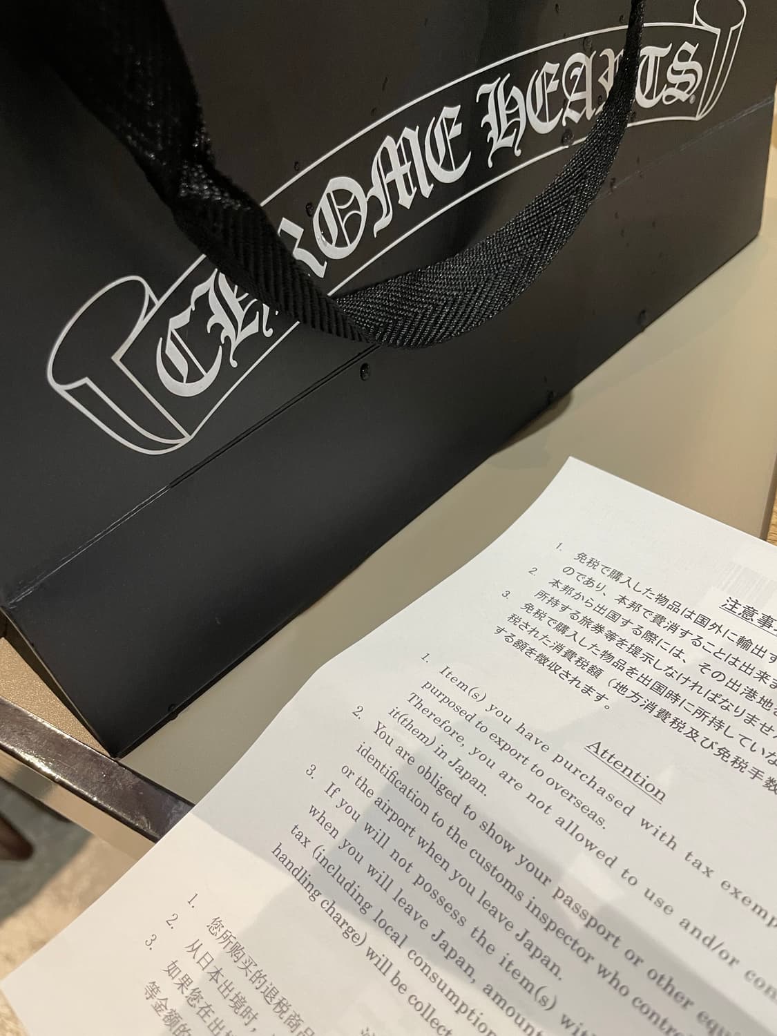 크롬하츠 보넨노이슈어2 블랙 브러쉬드 실버 상품이미지3