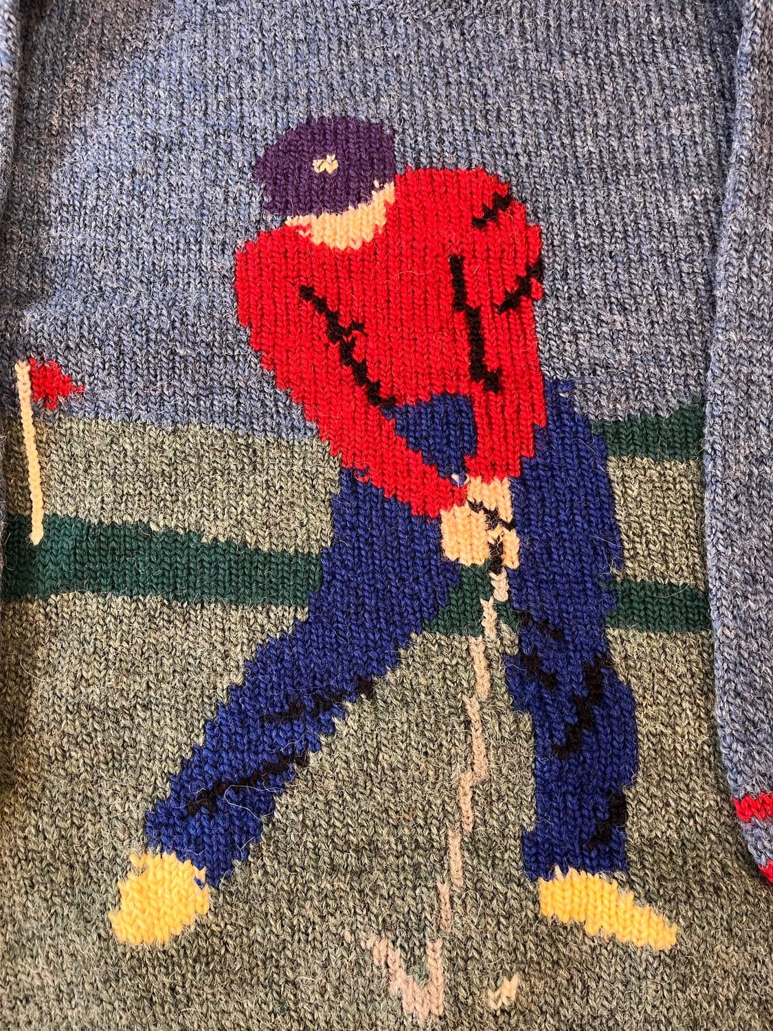 헤리티지 핸드 인타르시아 니트 (아일랜드 생산) 상품이미지5